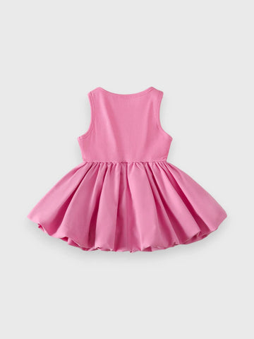 Baby Girl Bubble Hem Skirt Dress