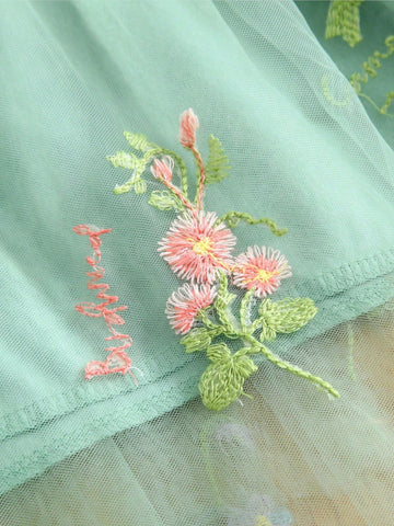 Girl Butterfly Wings Tulle Dress