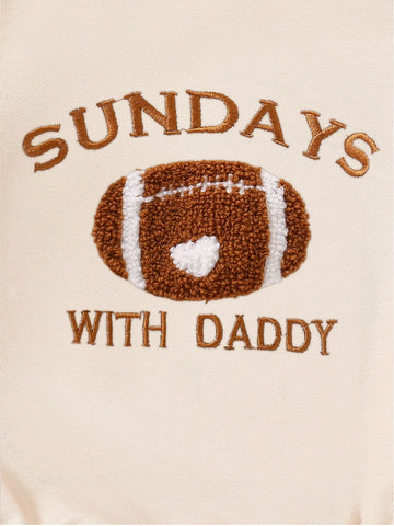 Baby Football with Daddy Bodysuit