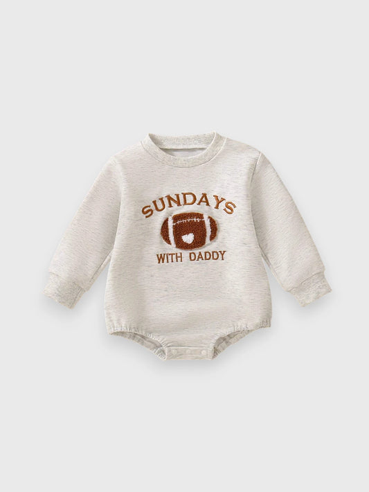 Baby Football with Daddy Bodysuit