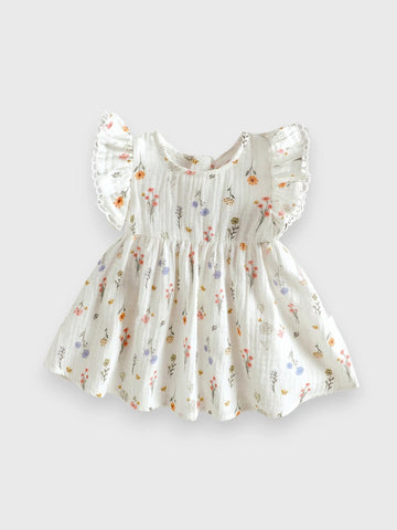 Infant Baby Girl Mini Bouquet Dress