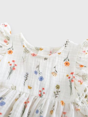 Infant Baby Girl Mini Bouquet Dress
