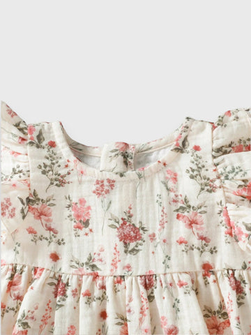 Infant Baby Girl Mini Bouquet Dress