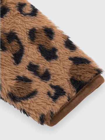 Baby Girl Cheetah Fleece Jacket
