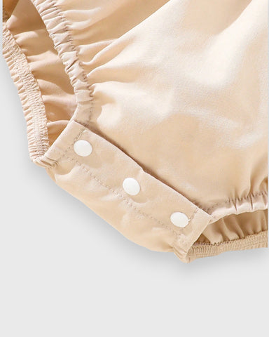 Baby Girl Scallop Trim Bodysuit