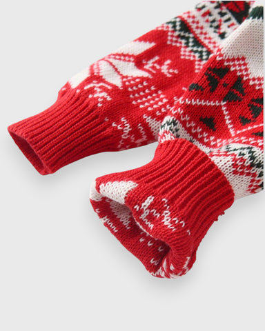 Baby Knitted Rudolph Fair Isle Sweater
