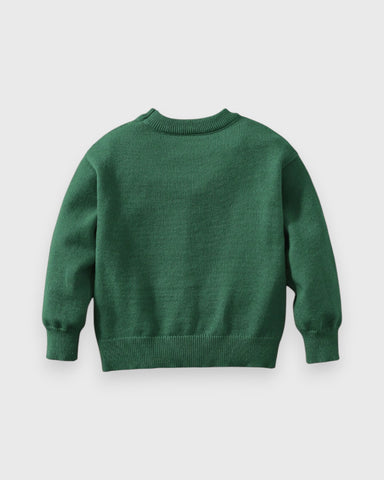 Baby Knitted Snow Reindeer Sweater