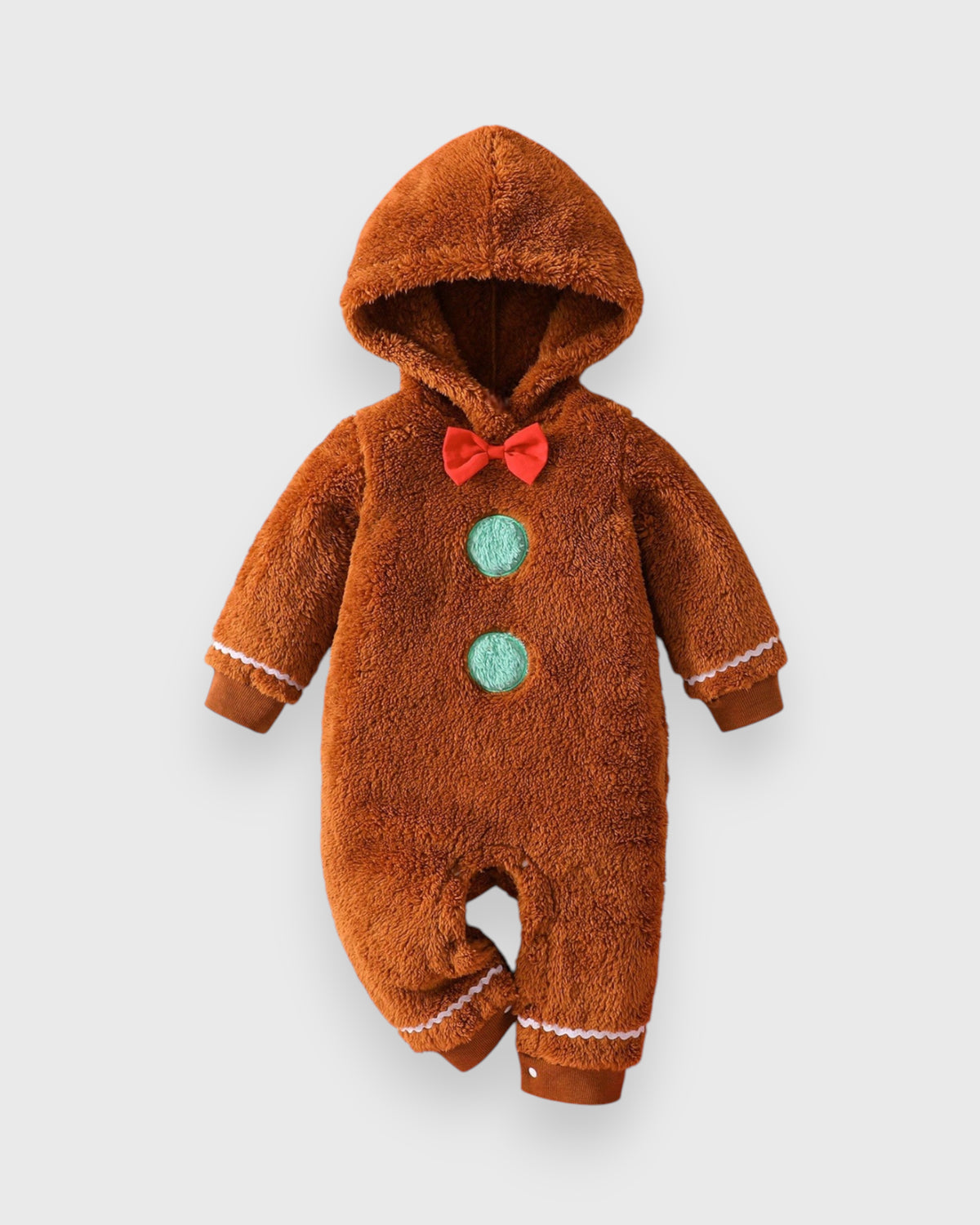 Baby Plush Gingerbread Man Costume