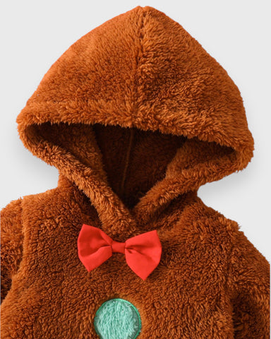 Baby Plush Gingerbread Man Costume