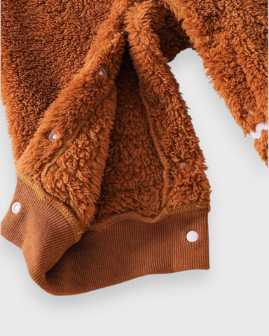 Baby Plush Gingerbread Man Costume