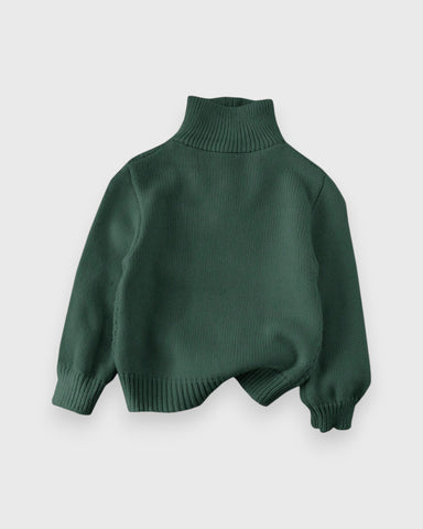 Baby Cable Quarter Zip Sweater