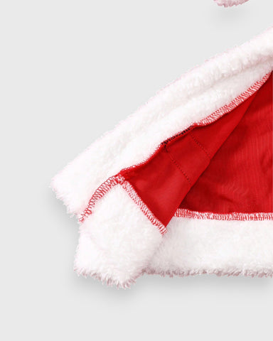 3 Pc Baby Santa Clause Fleece Costume