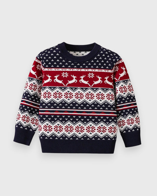 Boys Festive Fair Isle Sweater
