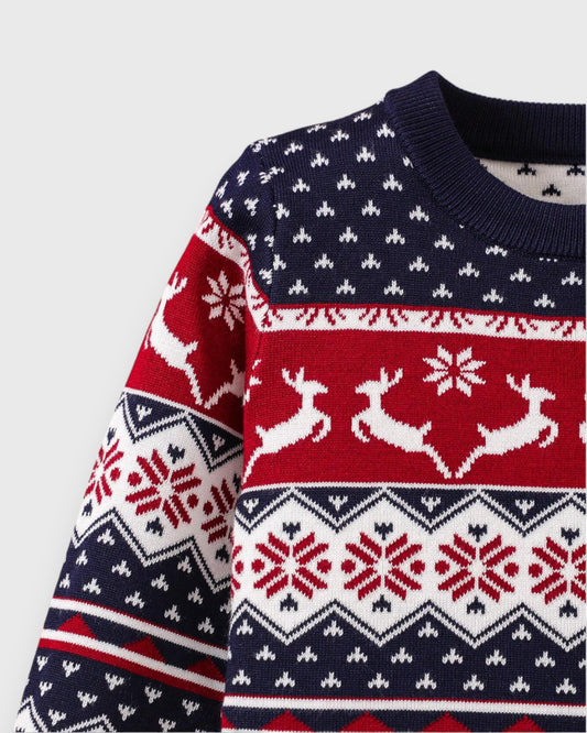 Boys Festive Fair Isle Sweater