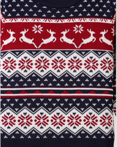 Boys Festive Fair Isle Sweater