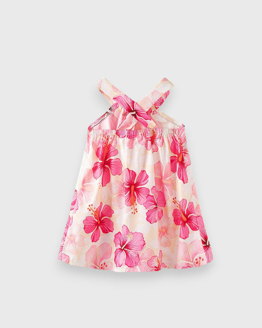 Baby Girl Hibiscus Flower Dress