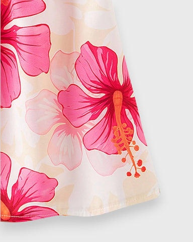 Baby Girl Hibiscus Flower Dress