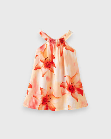 Baby Girl Hibiscus Flower Dress