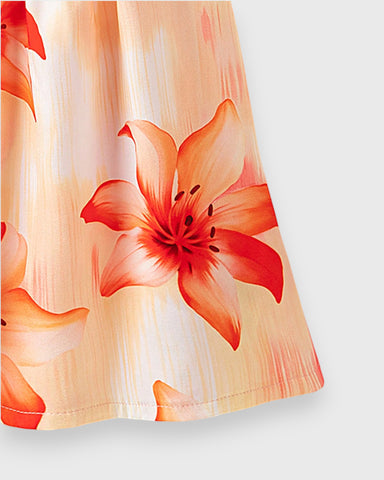 Baby Girl Hibiscus Flower Dress