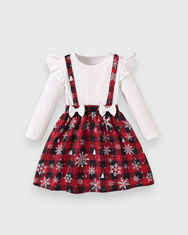 Girls Festive Holiday Season Dress