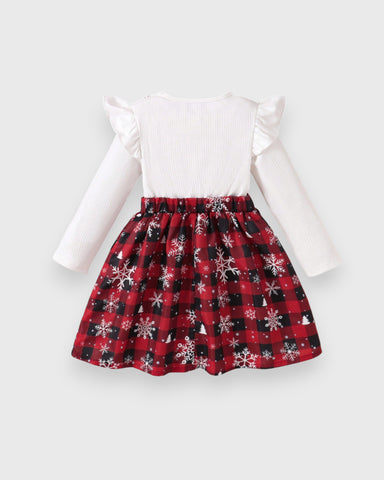 Girls Festive Holiday Season Dress