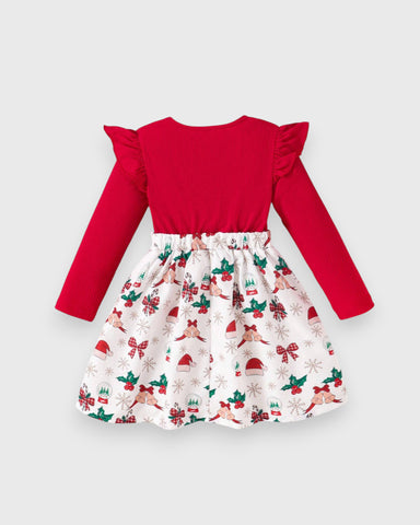 Girls Festive Holiday Season Dress