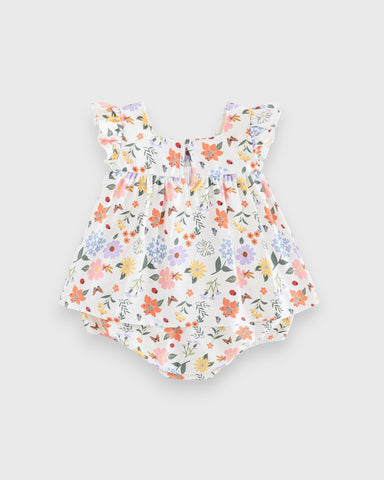2 Pc Baby Girl Spring Blossom Shirt and Bloomers