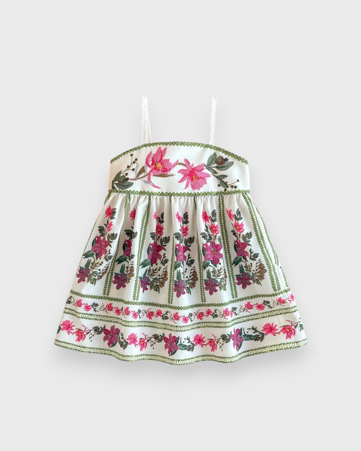 Baby Girl Tropical Floral Vacay Dress