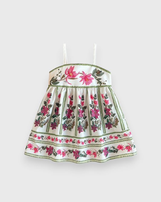 Baby Girl Tropical Floral Vacay Dress