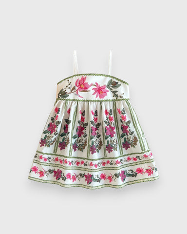 Baby Girl Tropical Floral Vacay Dress