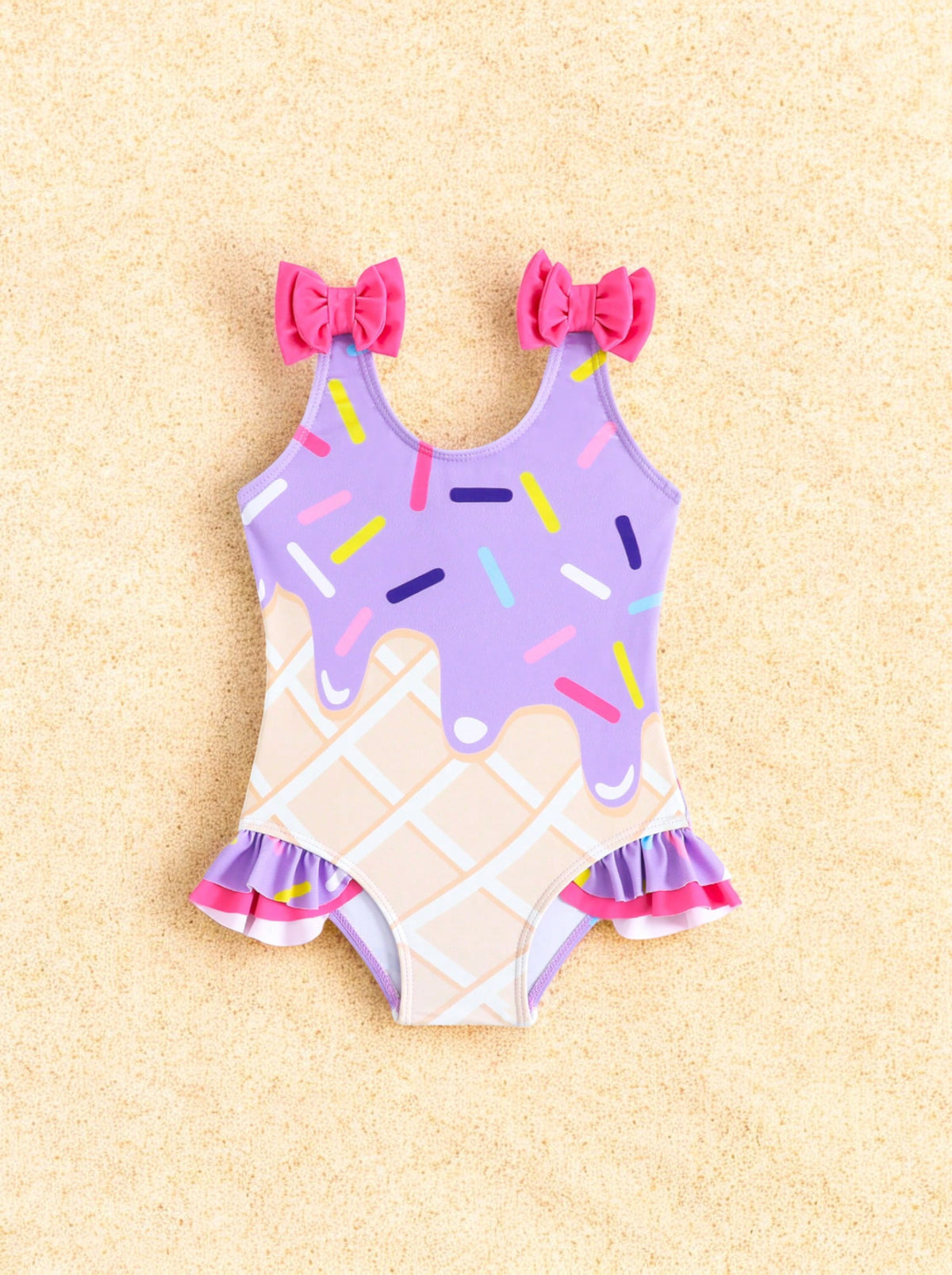 Baby Girl Ice Cream Swimsuit