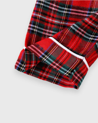 Baby Girl Red Plaid Pajama