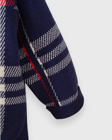 Baby Boy Nova Check Sweat Set