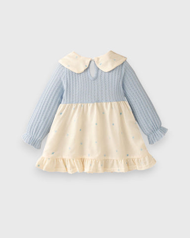 Baby Girl 2 in 1 Faux cardigan Darling Dress