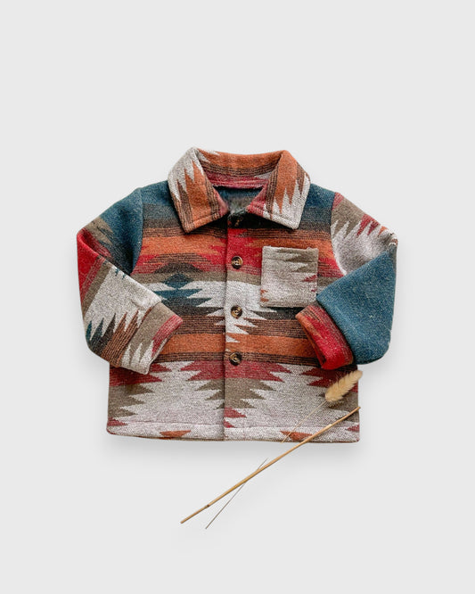 Baby Navajo shirt Jacket