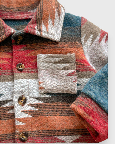 Baby Navajo shirt Jacket