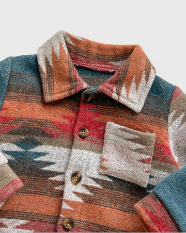 Baby Navajo shirt Jacket