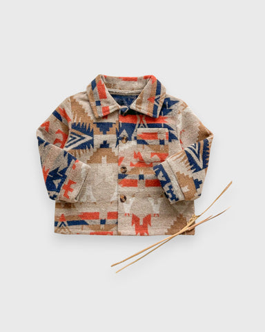Baby Navajo shirt Jacket