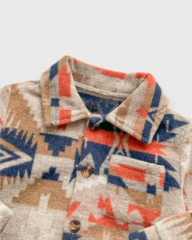Baby Navajo shirt Jacket