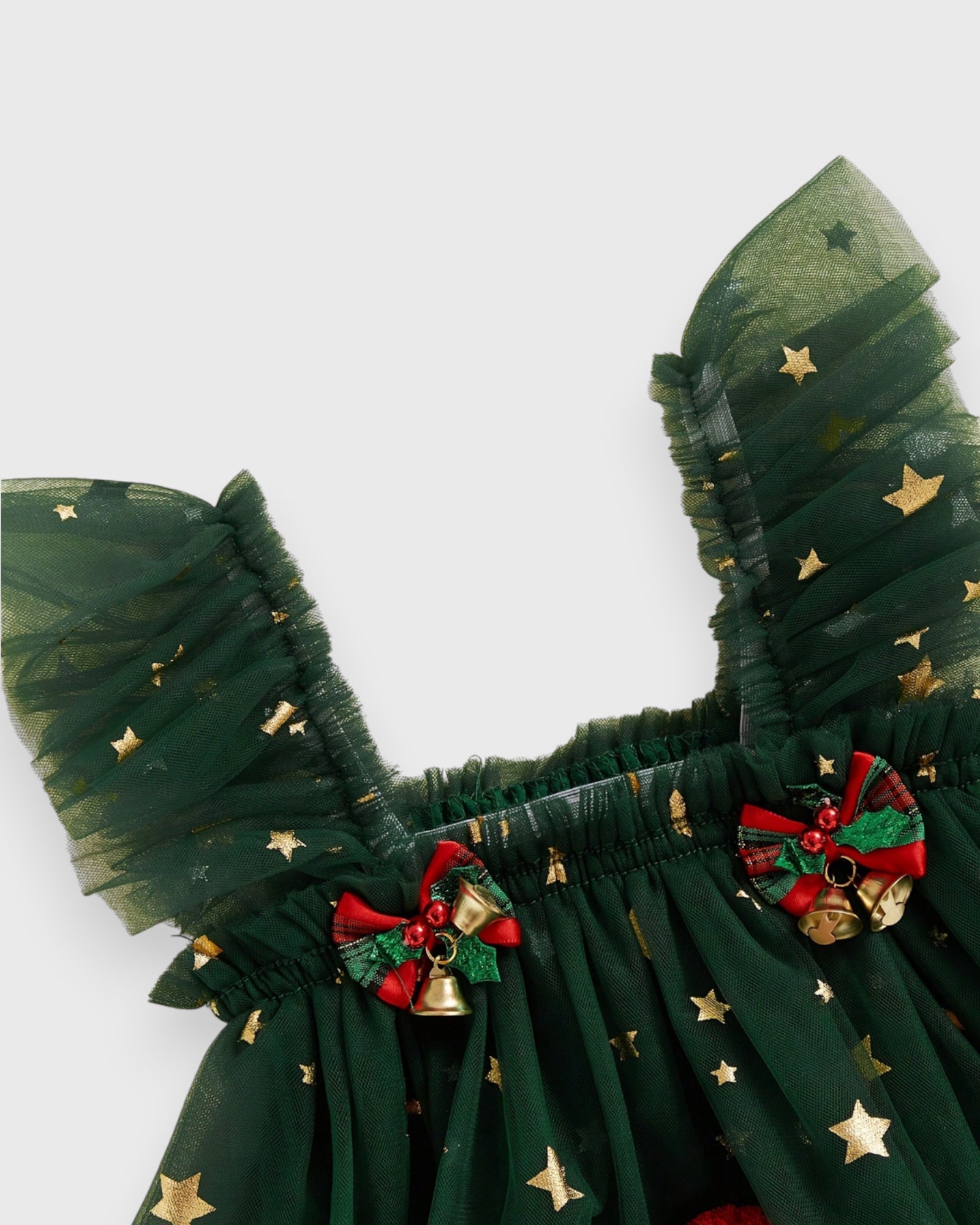 christmas tree tutu dress Baby Girls Christmas Tree Sleeveless Shiny Xmas Princess Tulle Tutu Dress Gown