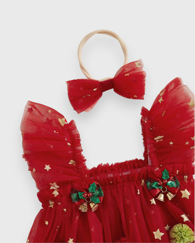 Baby Girl Christmas Tree Tutu Dress