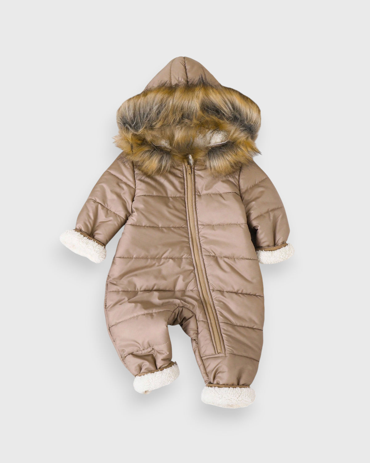 Baby Padded Bomber Jumpsuit Coat