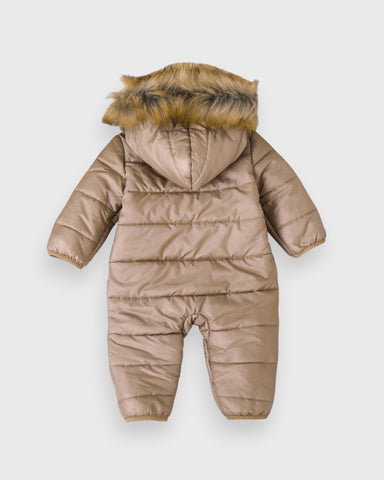 Baby Padded Bomber Jumpsuit Coat