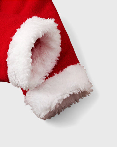 4 Pc Baby Santa Clause Fleece Costume
