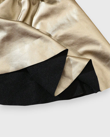 Baby Girl Gold Lame Dress