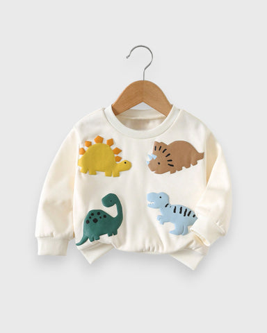 Baby Fleece Dinosaur Sweatshirt