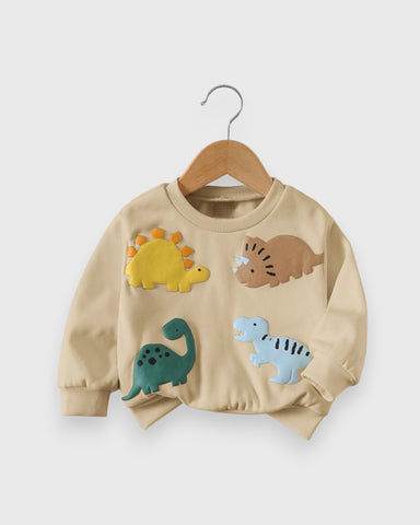 Baby Fleece Dinosaur Sweatshirt