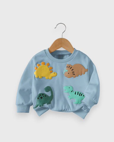 Baby Fleece Dinosaur Sweatshirt