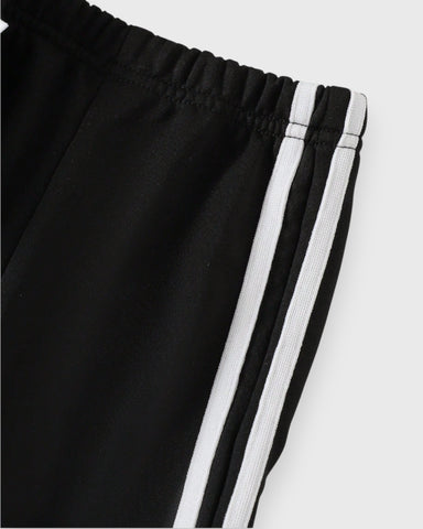 2 Pc Baby Girl Stripe Bow Sweat Suit Set