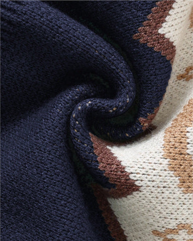 Baby Boy Bear Knitted Sweater